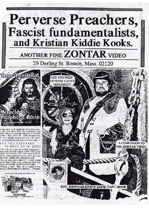 Perverse Preachers, Fascist Fundamentalists, and Kristian Kiddie Kooks