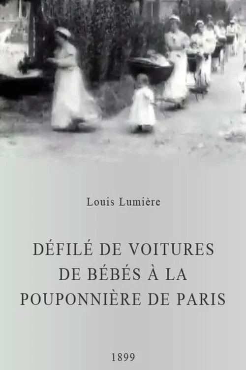 Procession of Baby Carriages at a Paris Nursery