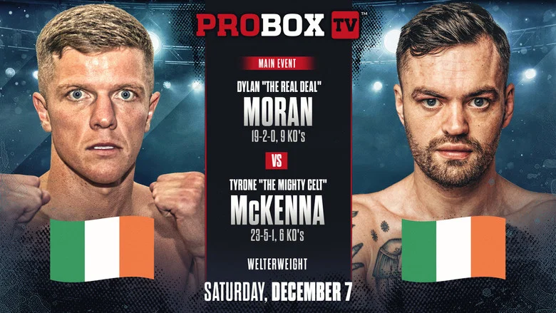 Dylan Moran vs. Tyrone McKenna screenshot 2