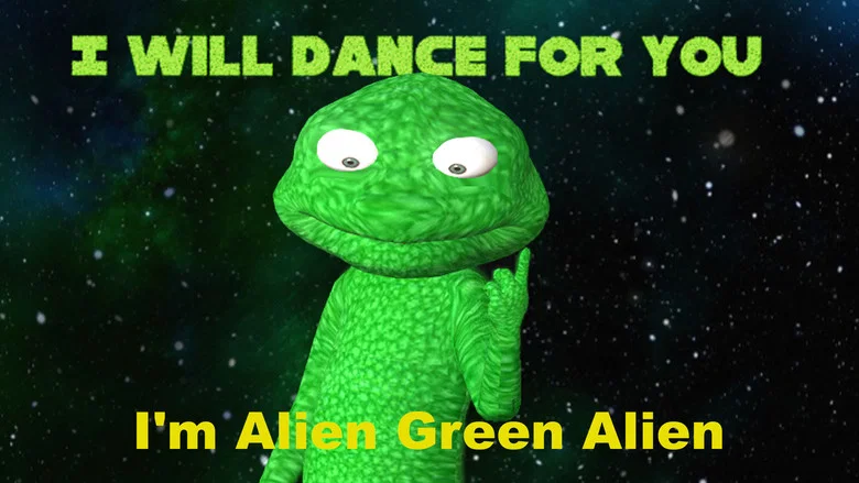 I'm Alien Green Alien: I will dance for you screenshot 1