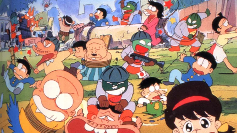 Osomatsu-kun: Greetings From The Watermelon Planet-zansu! screenshot 1
