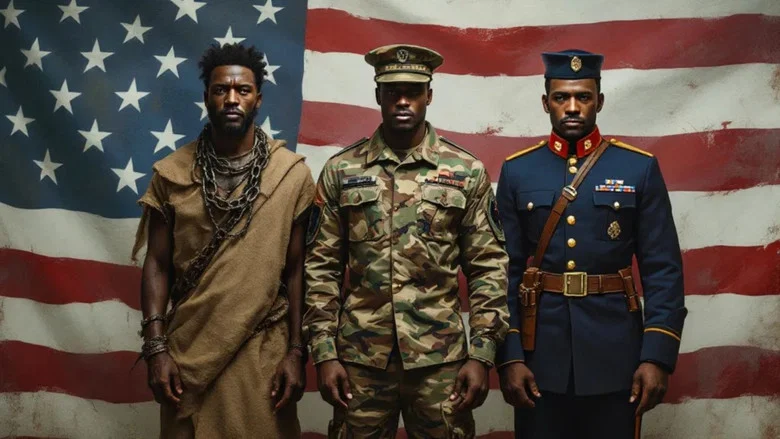 Black Men in Uniform screenshot 1