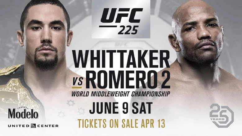 UFC 225: Whittaker vs. Romero 2 screenshot 1