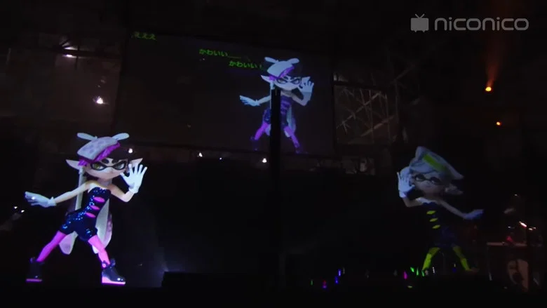 Splatoon – Squid Sisters - Live Concert at Niconico Tokaigi 2016 screenshot 1