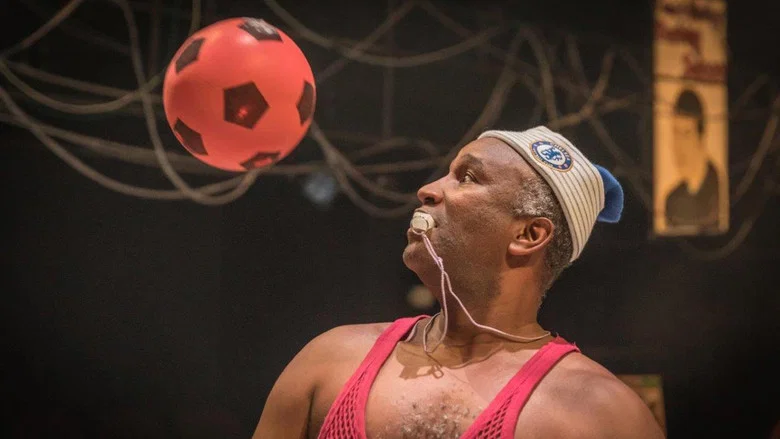 National Theatre Live: Barber Shop Chronicles screenshot 3