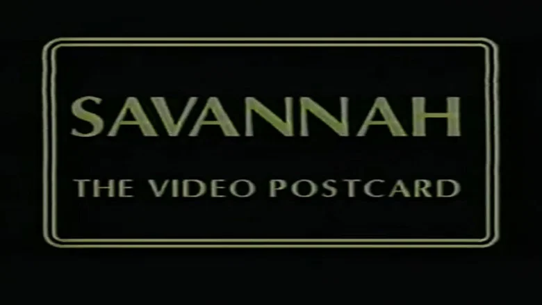 Savannah: The Video Postcard screenshot 1