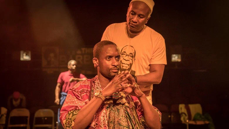 National Theatre Live: Barber Shop Chronicles screenshot 5