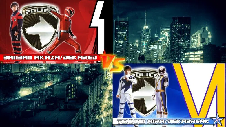 Tokusou Sentai Dekaranger: Super Finisher Match! Deka Red vs. Deka Break screenshot 1