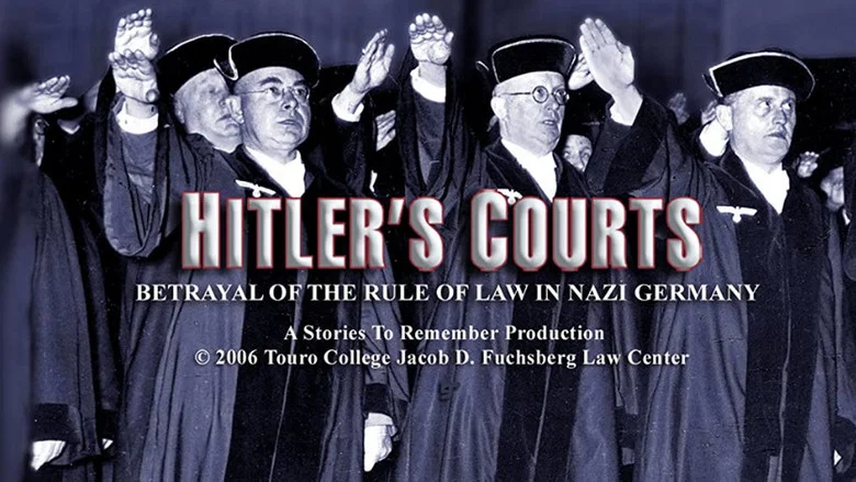 Hitlers Courts - Betrayal of the rule of Law in Nazi Germany screenshot 1
