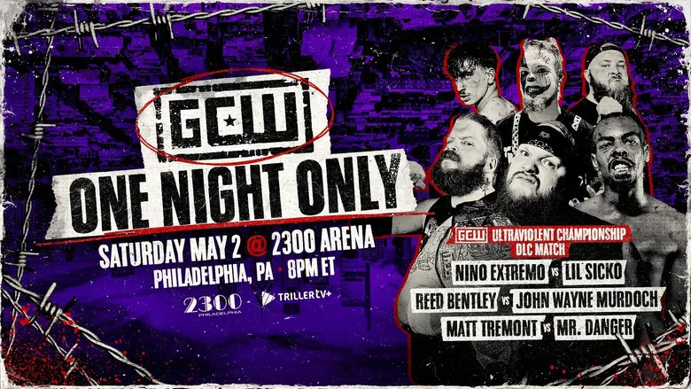 GCW: One Night Only 2026 (Philadelphia) screenshot 1