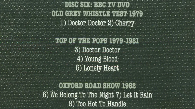 UFO:  Live at The BBC 1974-1985 screenshot 2