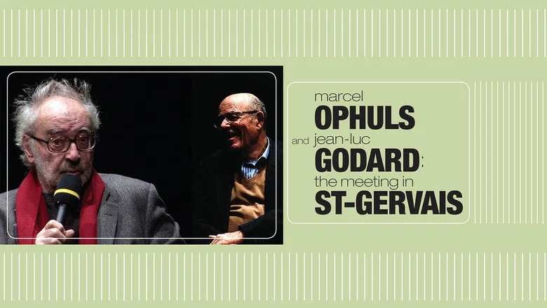 Marcel Ophuls and Jean-Luc Godard: The Meeting in St-Gervais screenshot 1