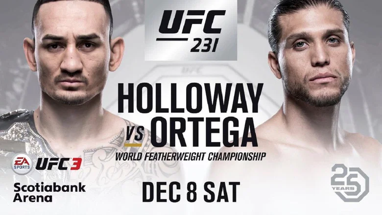 UFC 231: Holloway vs. Ortega screenshot 3
