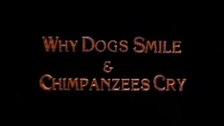 Why Dogs Smile and Chimpanzees Cry screenshot 1